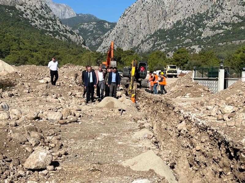 Kuzdere hak ettiği hizmeti alıyor