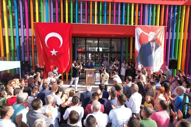 KEMER BELEDİYESİ ÜLKER – ORDUVAR AKMAN KREŞ VE GÜNDÜZ BAKIMEVİ RESMEN AÇILDI