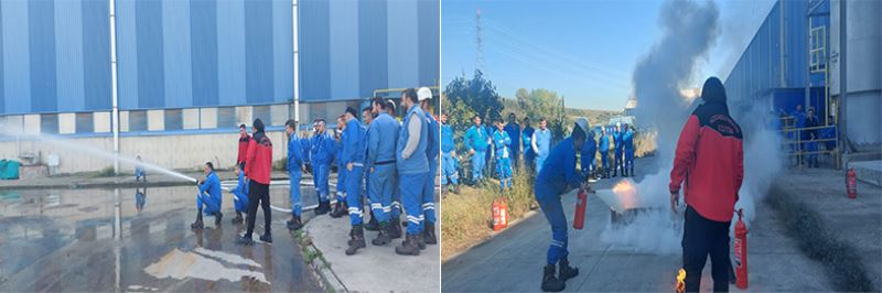 İtfaiyeden Posco Assan’a İRAP kapsamında eğitim