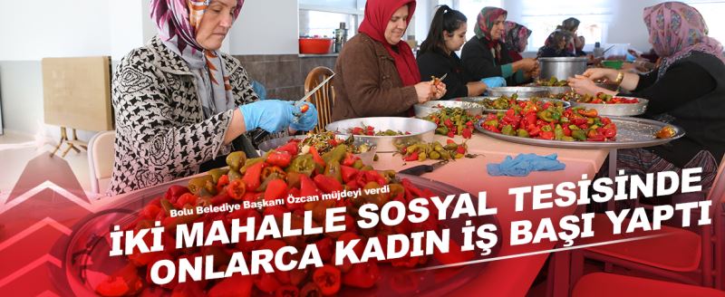 Bolu Belediye Başkanı Özcan müjdeyi verdi