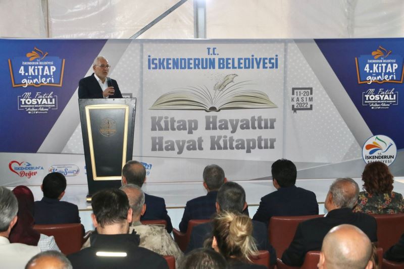 İSKENDERUN 4. KİTAP GÜNLERİNİN RESMİ AÇILIŞI GERÇEKLEŞTİRİLDİ