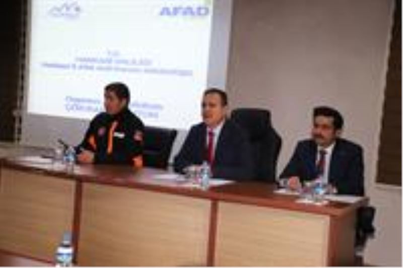 İlimizde yapılan ÇökKapanTutun Deprem Anı Tatbikatı