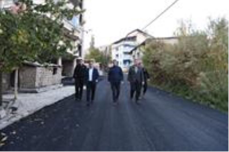 Bitümlü Sıcak Karışım (BSK) asfalt çalışmalarımız devam ediyor