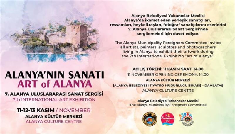 ULUSLARARASI SANAT SERGİSİ- ART OF ALANYA 11 KASIM’DA SANATSEVERLERLE BULUŞUYOR