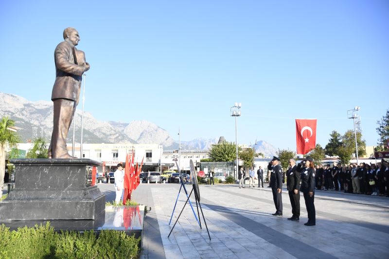 Büyük Önder Atatürk’ü anıyoruz
