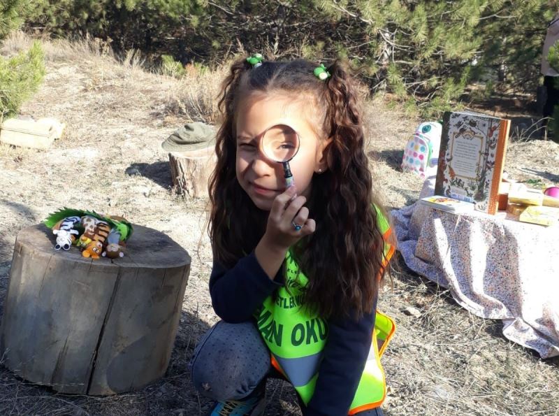 Minik Kâşifler Orman Okulu’nda