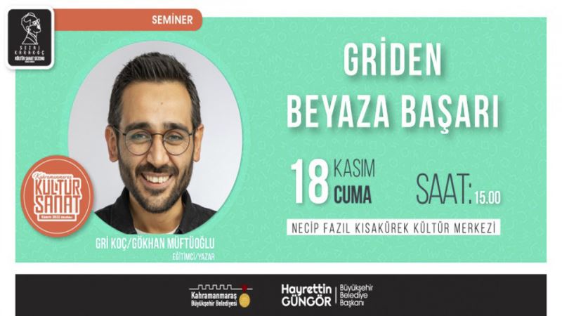 Kültür Sanat Sezonu’nda Gri Koç ve Tökel Söyleşisi