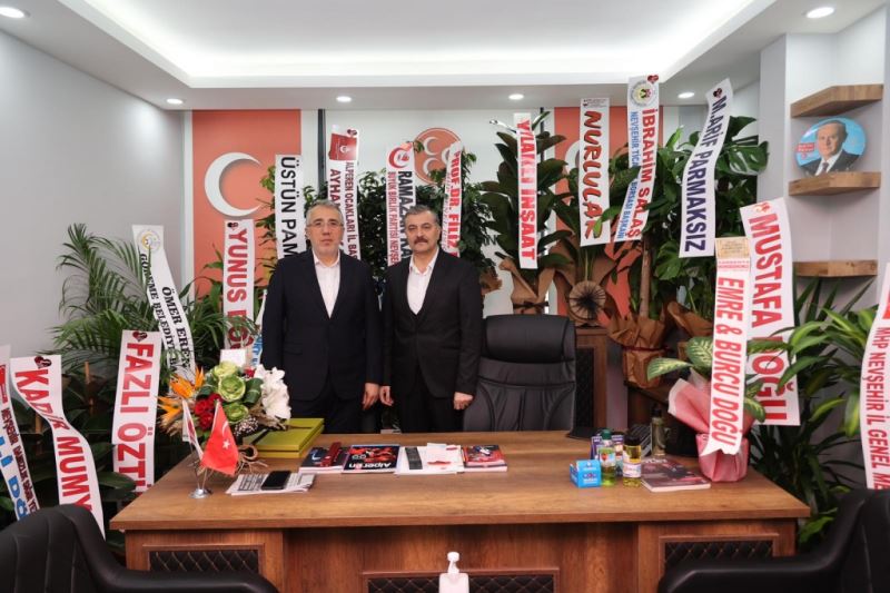 Mhp İl Başkanı Doğu’ya Hayırlı Olsun Ziyareti