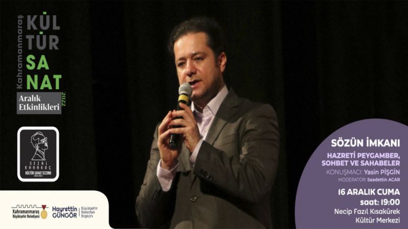 Yazar Pişgin, Peygamber Efendimizin Hayatını Anlatacak