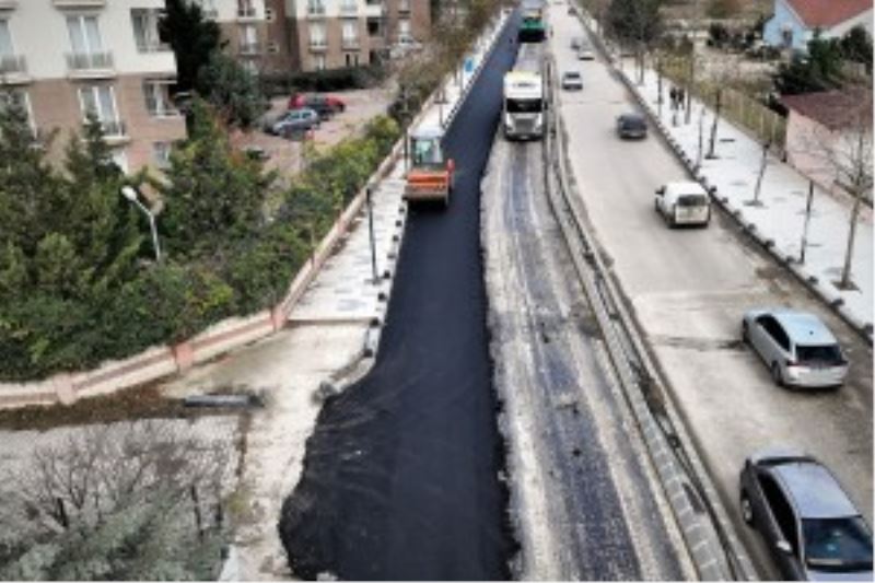 NARİN VE 29 EKİM CADDELERİ ASFALTLANIYOR
