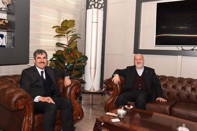 İL BAŞKANI AVCI’DAN BAŞKAN ASYA’YA NEZAKET ZİYARETİ