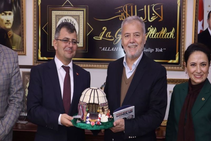 AK Parti MKYK Üyesi Mehmet Nil Hıdır ve AK Parti Afyonkarahisar İl Başkan Yardımcısından Belediye Başkanımız Serkan Koyuncu’ya Ziyaret