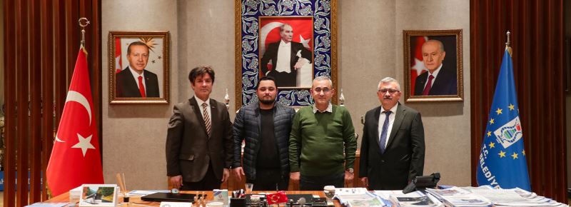 MUSTAFA DAŞ’DAN BAŞKANIMIZA ZİYARET