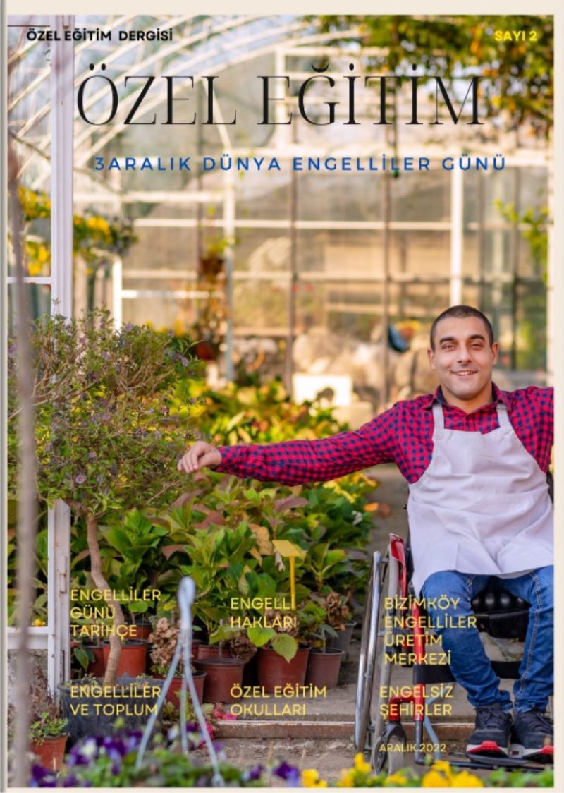 İZMİT BELEDİYESİ YAŞAMA DESTEK EVİ, BAŞARILI ÇALIŞMALARIYLA ÖZEL EĞİTİM DERGİSİ’NDE YER ALDI