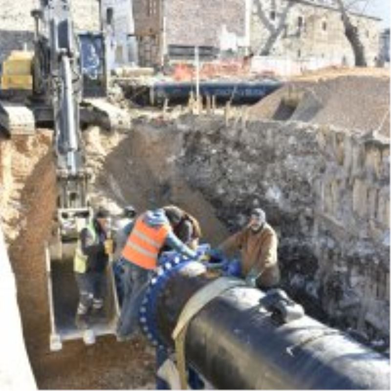 Tarihi proje için 24 saatlik su kesintisi