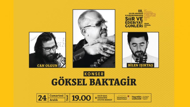 3. Şiir ve Edebiyat Günleri’nde Baktagir Konseri