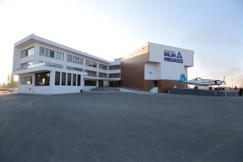 AKSARAY BİLİM MERKEZİ 2022 YILINDA EN ÇOK ZİYARET EDİLEN TESİSLER ARASINDA OLDU