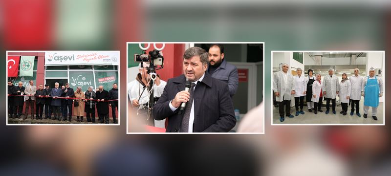 BELEDİYE AŞEVİ’NİN AÇILIŞI YAPILDI