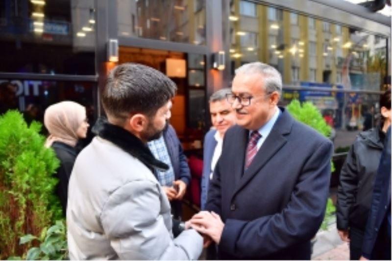 Vali Su, Sanat Sokağı esnafını ziyaret etti