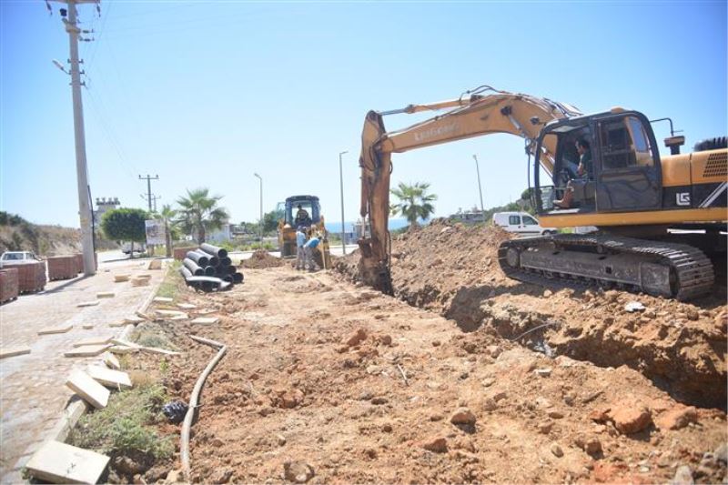 KESTEL FAKÜLTE CADDESİ’NDE YOL VE ALTYAPI ÇALIŞMASI