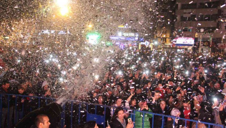 ANTALYA 2023’E YAPAY KAR YAĞIŞI ALTINDA GİRDİ