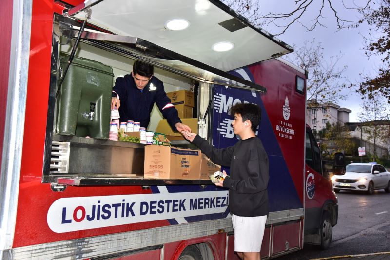 ÜNİVERSİTE ÖĞRENCİLERİNE KAHVALTI