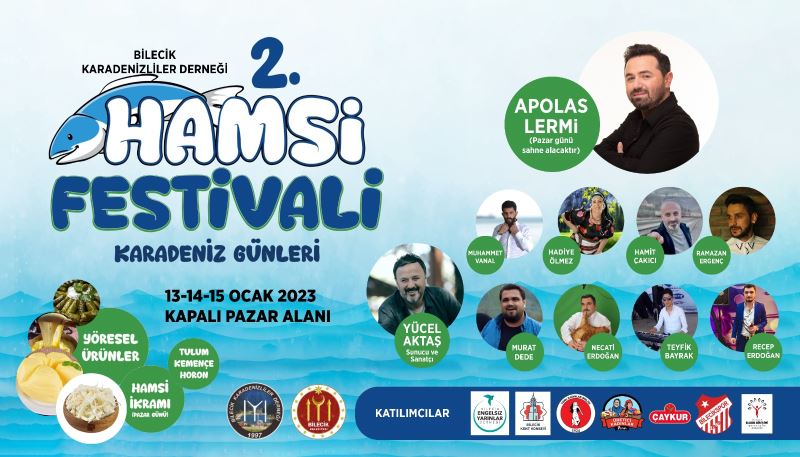 2. HAMSİ FESTİVALİ KARADENİZ GÜNLERİ DÜZENLENECEK