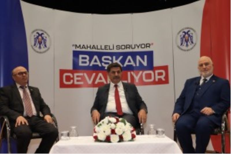 MAHALLELİ Soruyor BAŞKAN Cevaplıyor, Gülabibey ve Karaağaç Mahallesi