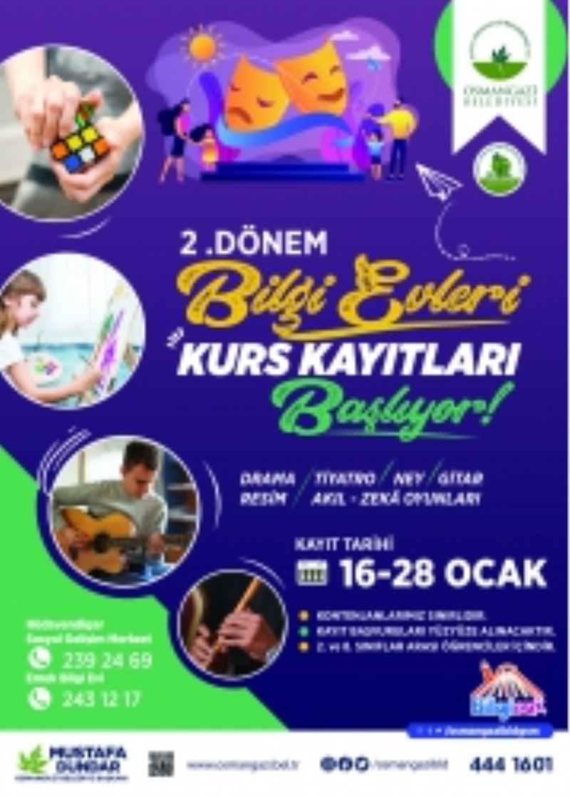 Bilgi Evleri’nde Yeni Dönem Başlıyor