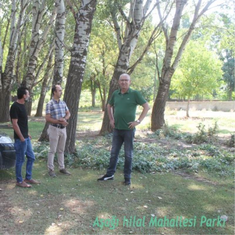 Kaymakamlık Caddesinde Bulunan Park’da Bakım Ve Çevre Düzenleme Çalışmaları Başladı.