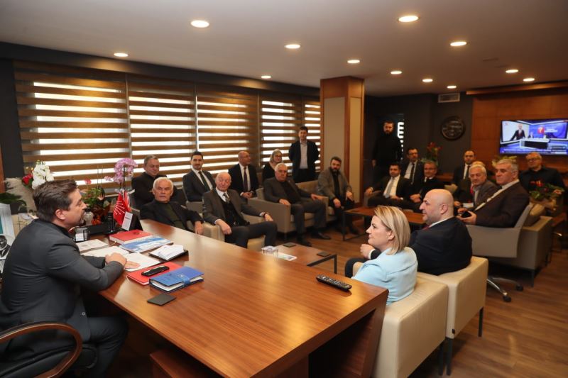HÜRRİYET’TEN CHP İL BAŞKANI SARI’YA HAYIRLI OLSUN ZİYARETİ