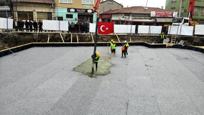 Büyük Cami Önü Meydan Düzenlemesi ve Yer Altı Otopark Projesi’nin Temeli Atıldı