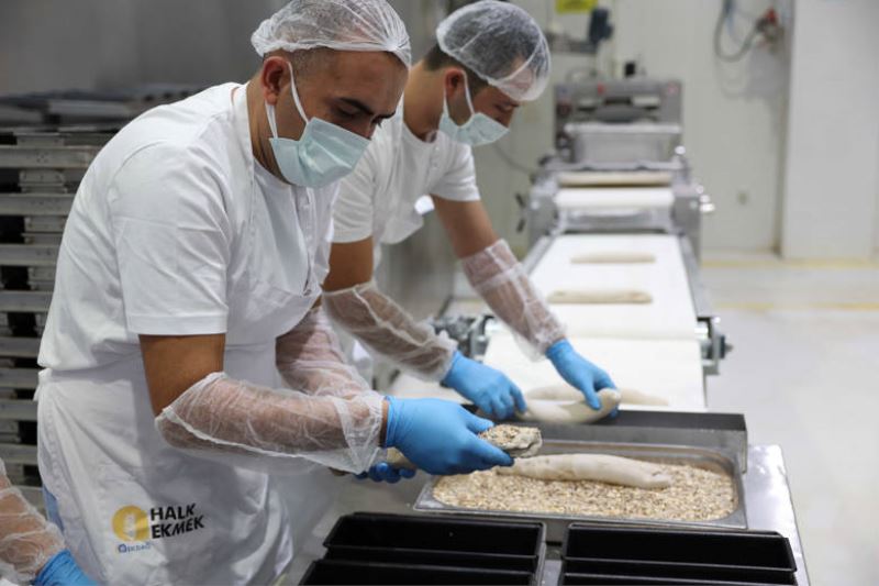 Büyükşehir Halk Ekmek Fabrikası  6 Ayda 6 Milyon Ekmek Üretti