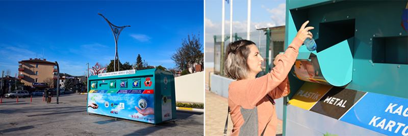 12 ilçeye 80 adet Mobil Atık Getirme Merkezi