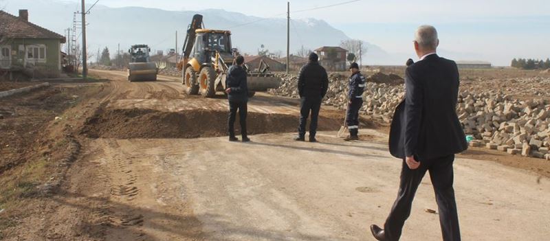 YOL YAPIM ÇALIŞMASI
