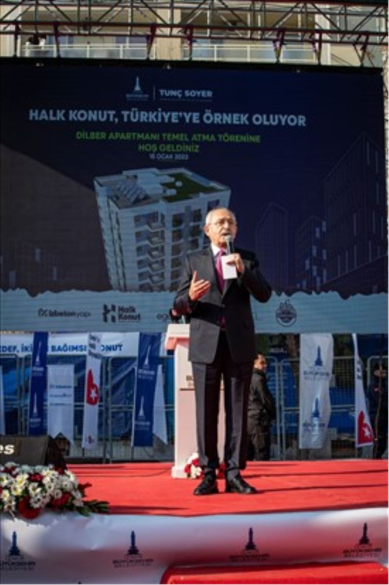 Kılıçdaroğlu: “Halk Konut modelini bütün illerimizde uygulayacağız”