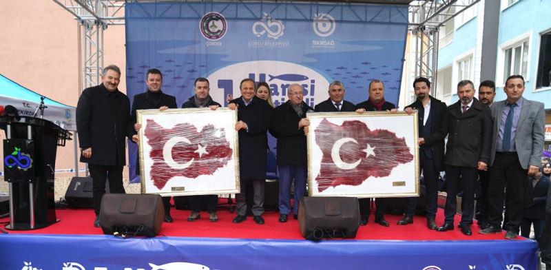 Çorlu 1. Hamsi Festivali´ne Yoğun İlgi