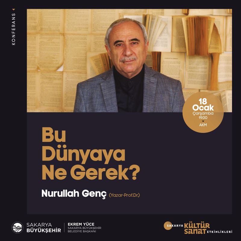 Ocak etkinlikleri konferans ile devam edecek