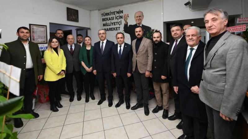 Başkan Güngör’den MHP İl Başkanı Demiröz’e Hayırlı Olsun Ziyareti