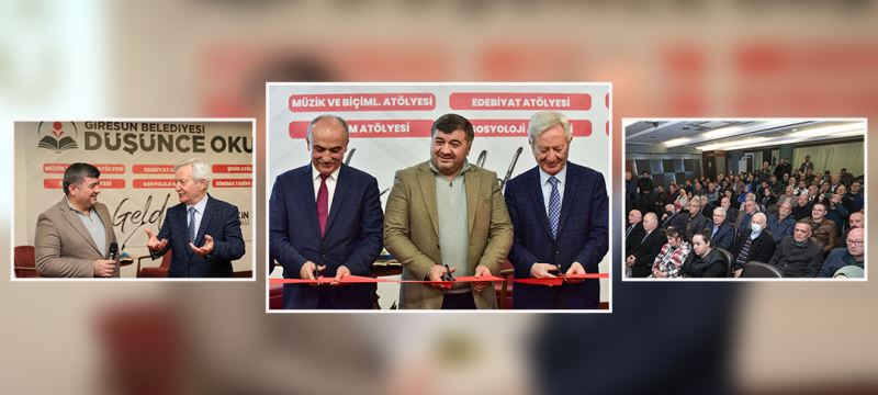 KARADENİZ BÖLGESİ’NDE BİR İLK OLAN ‘DÜŞÜNCE OKULU’NUN AÇILIŞI YAPILDI