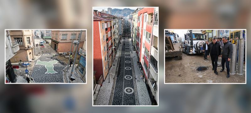 FATİH CADDESİ PRESTİJ CADDE PROJESİYLE İLMEK İLMEK İŞLENİYOR