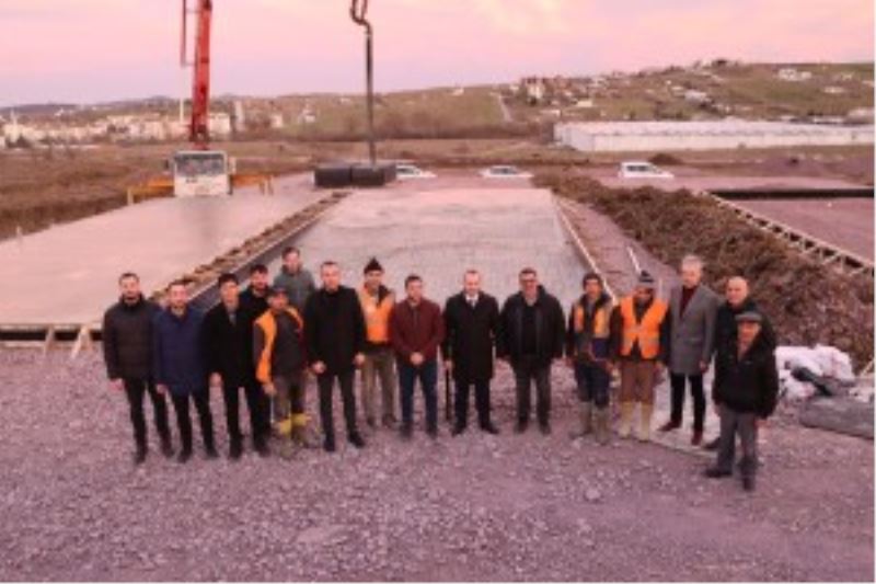 KONTEYNER EVLER İÇİN TEMEL ATILDI