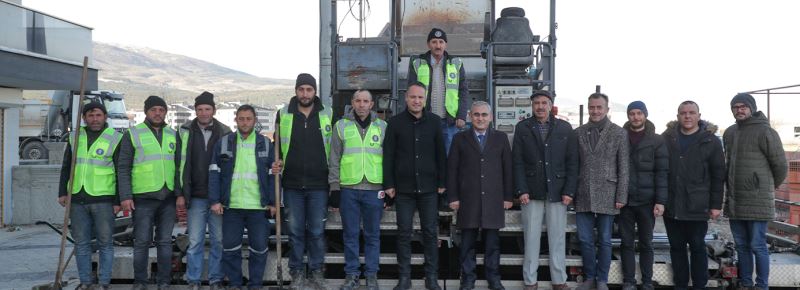 ALTYAPISI TAMAMLANAN BÖLGELERDE ASFALT ÇALIŞMASI