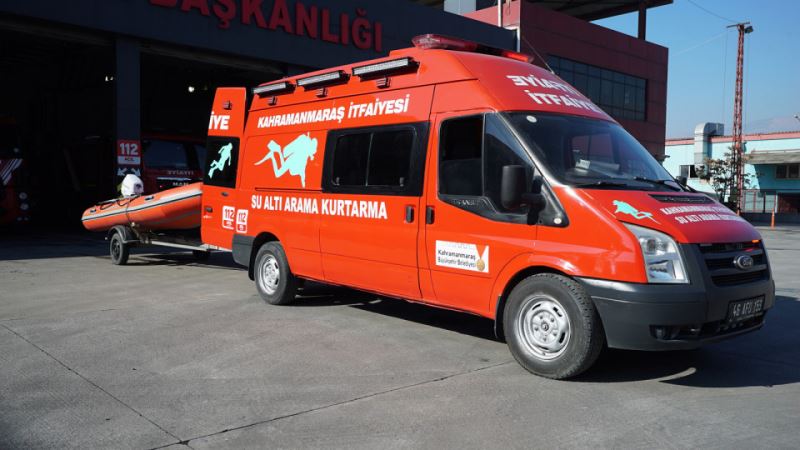 İtfaiye Envanterine Su Altı Arama Kurtarma Aracı Kazandırıldı