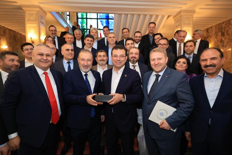 HAK-İŞ’TEN İMAMOĞLU’NA DESTEK ZİYARETİ