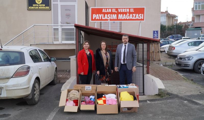 Üşüyen Çocuklar Rüya Göremez Kampanyası’na Halk Eğitimi Merkezi’nden destek