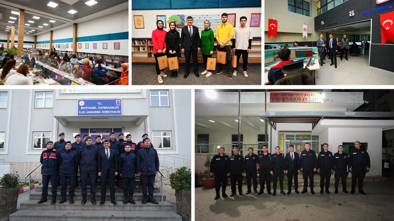 BAŞKAN FADILOĞLU’NDAN SÜRPRİZ YENİ YIL ZİYARETLERİ