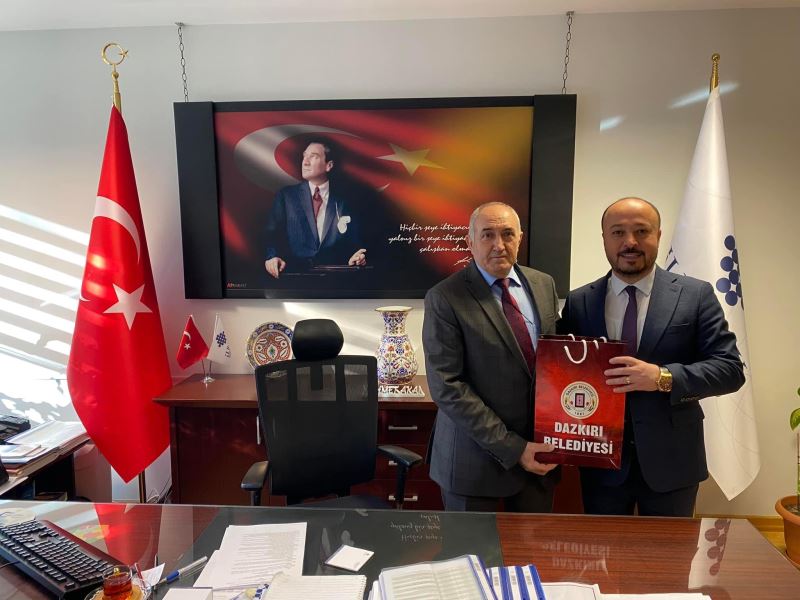 BAŞKANIMIZ İLLER BANKASINI ZİYARET ETTİ