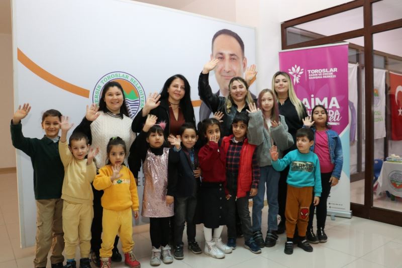 TOROSLAR’DA ÇOCUKLAR ATÖLYEDE, AİLELER EĞİTİMDE!