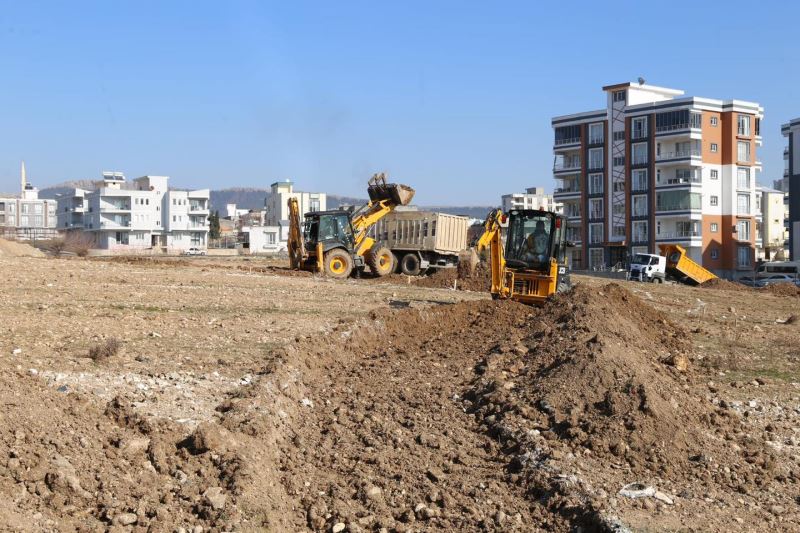 KORU PARK İÇİN ÇALIŞMALAR BAŞLADI